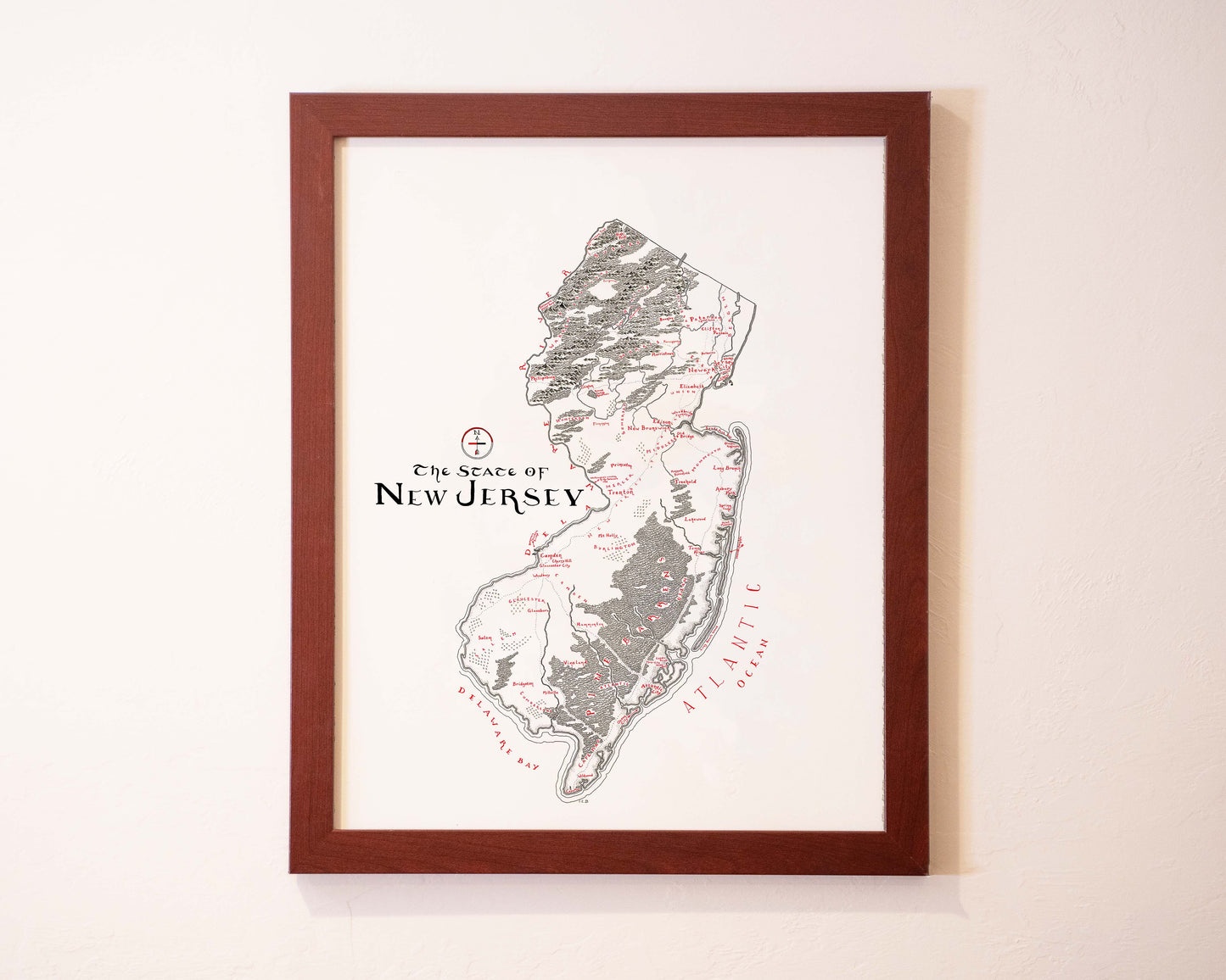 New Jersey Map