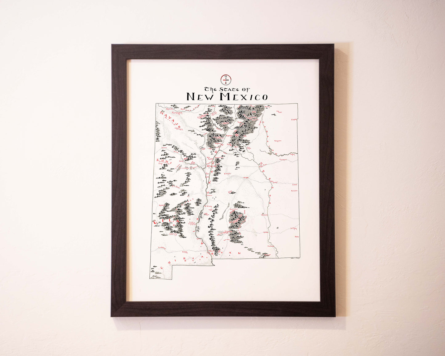 New Mexico Map