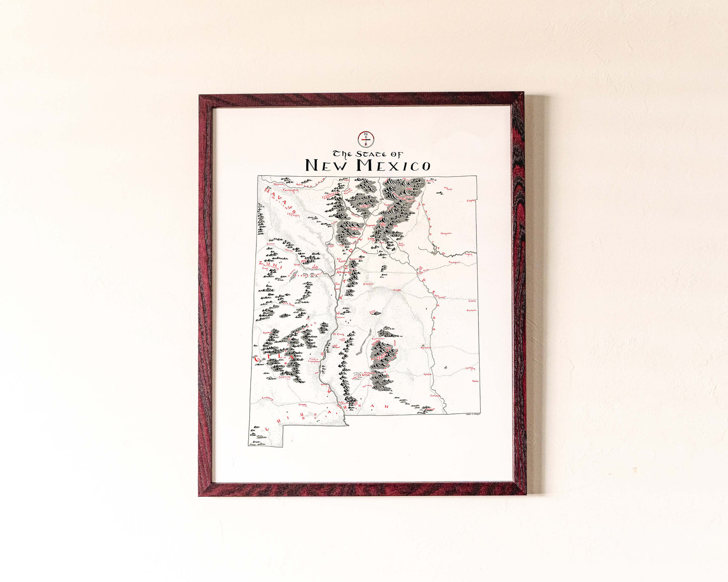 New Mexico Map