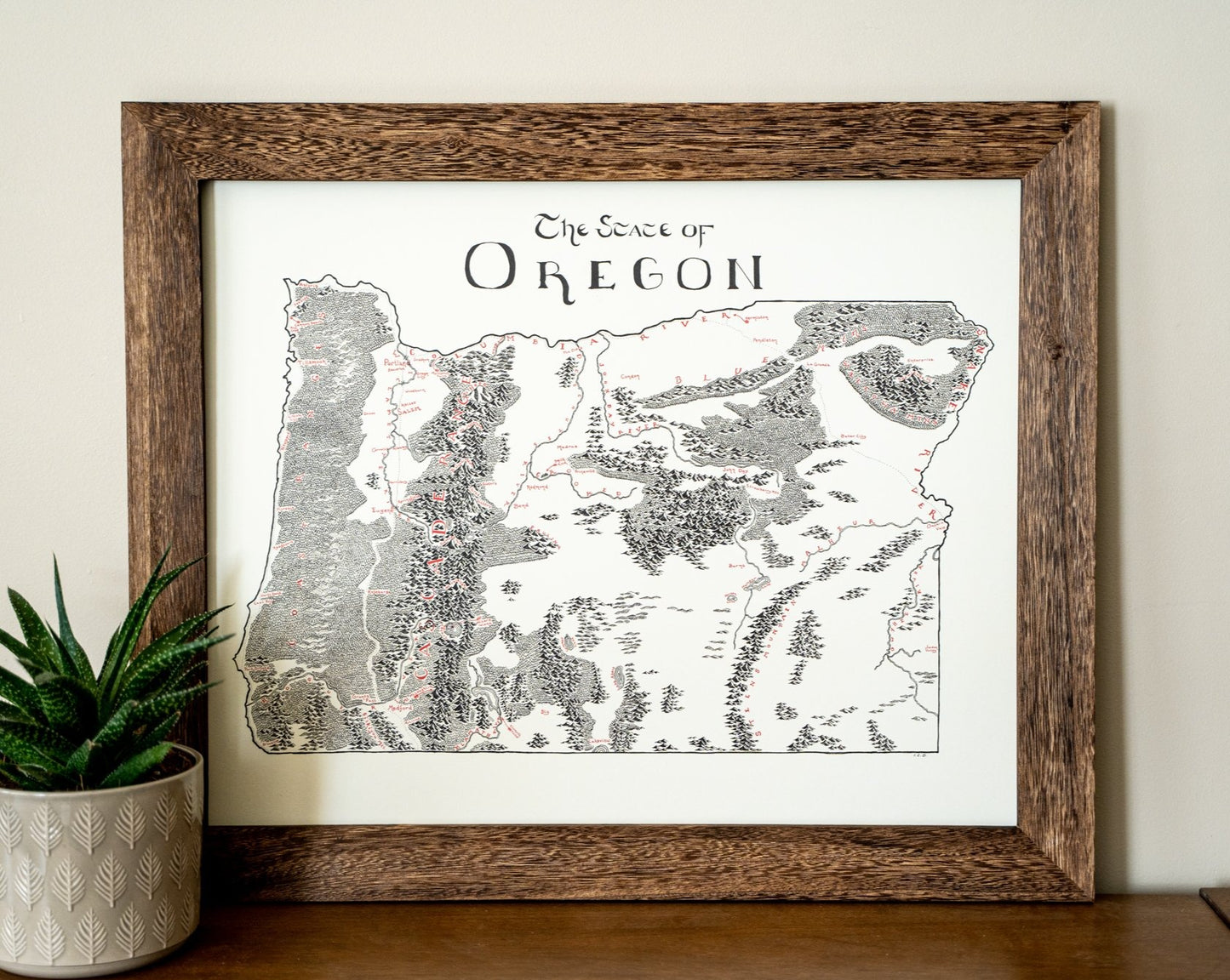 Oregon Map