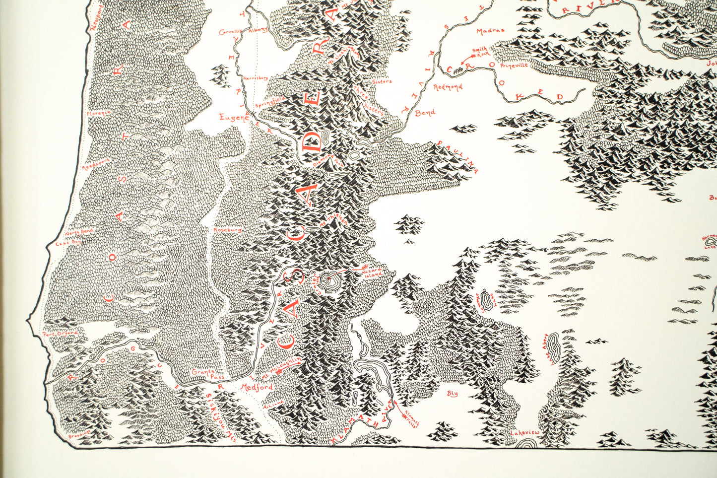 Oregon Map