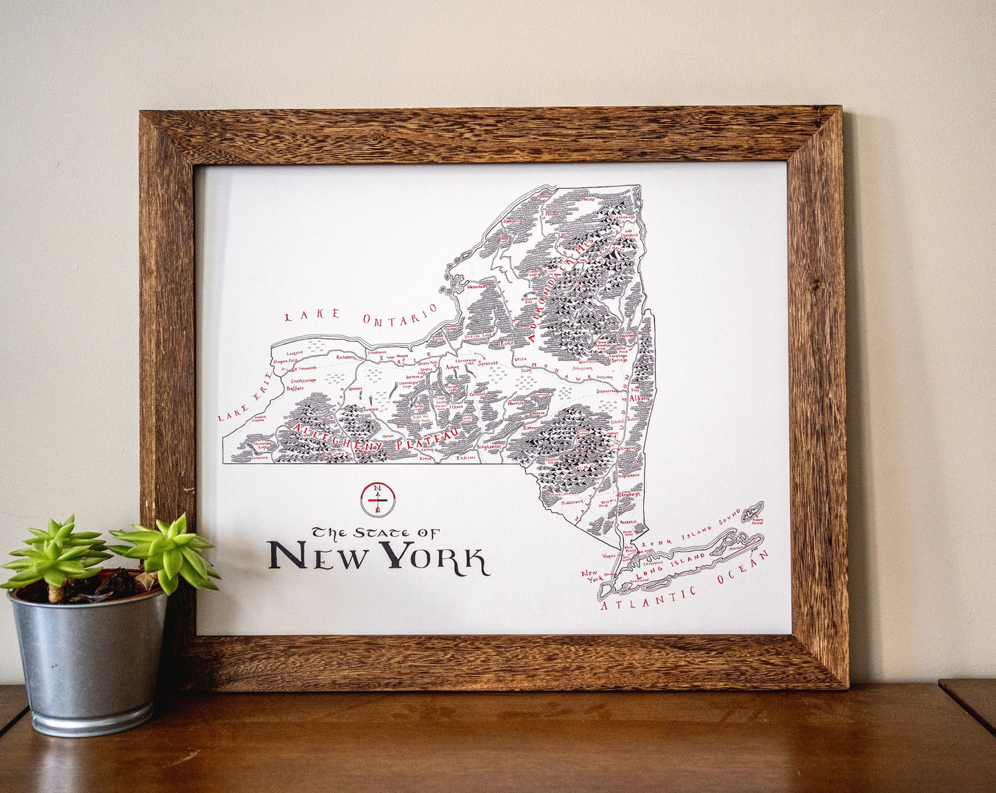 New York State Map
