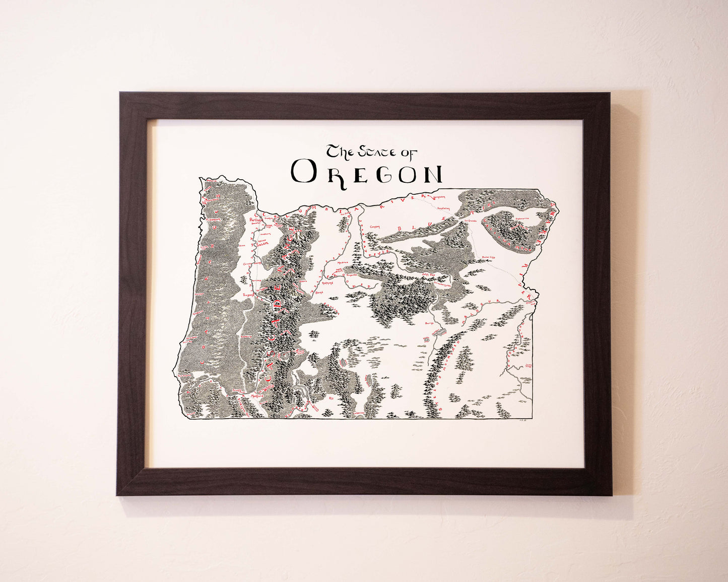 Oregon Map