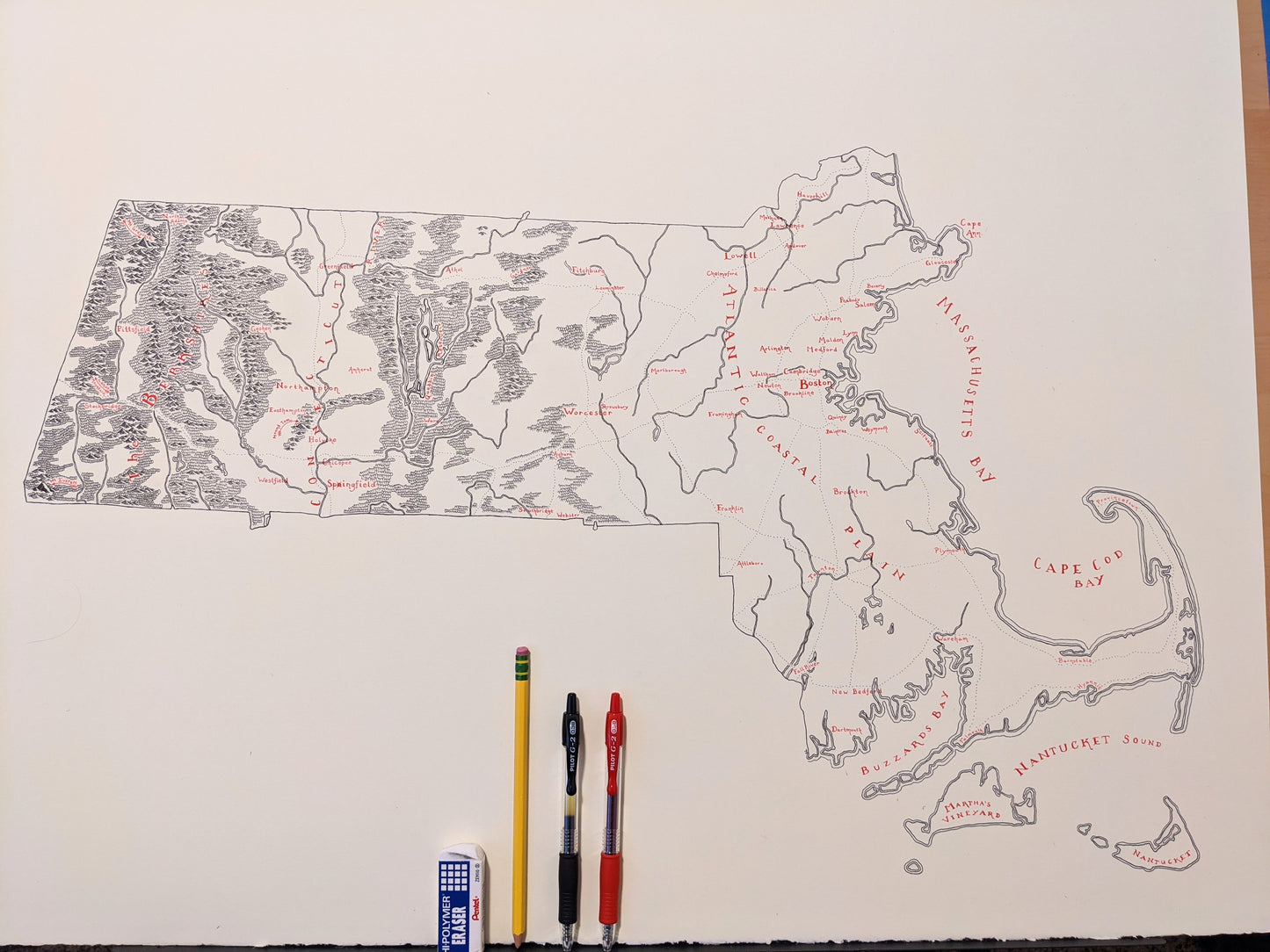 Massachusetts Map