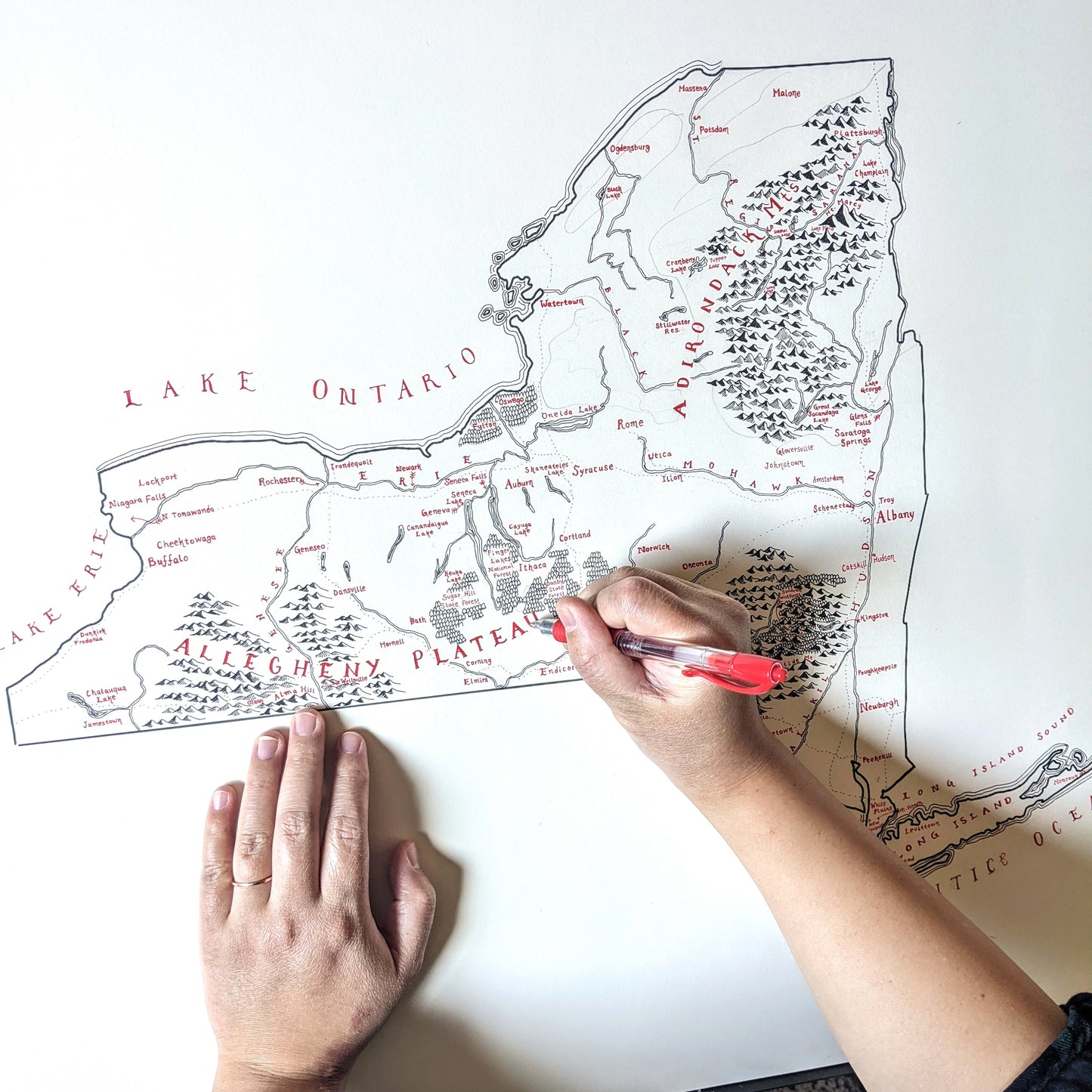 New York State Map