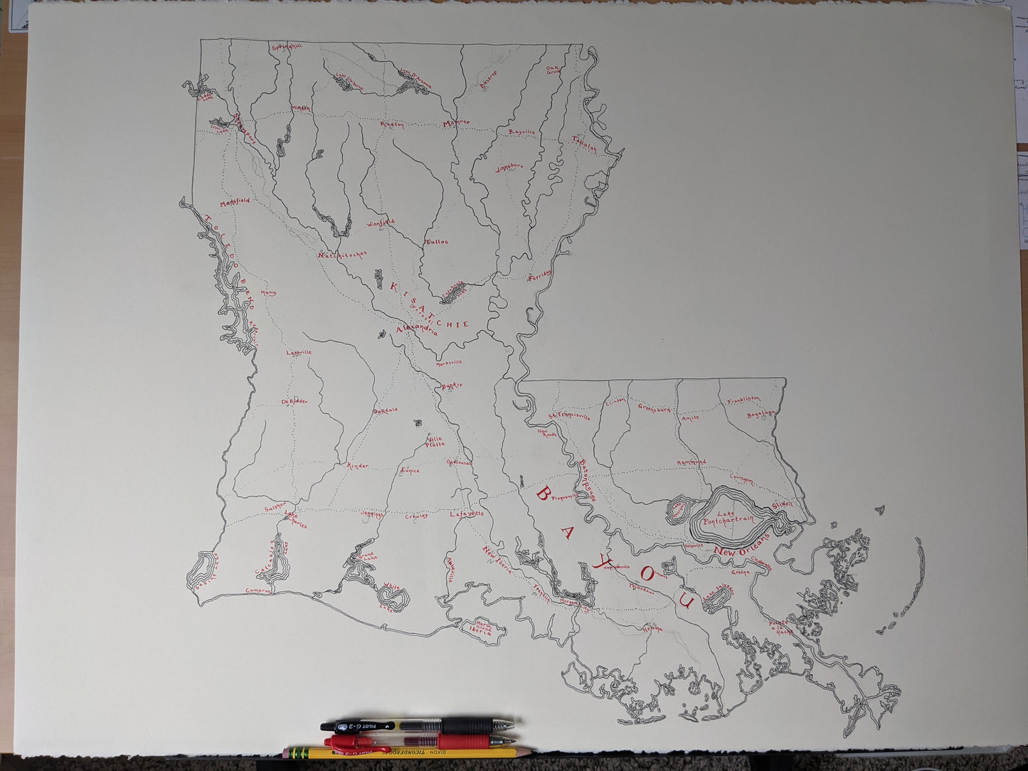 Louisiana Map