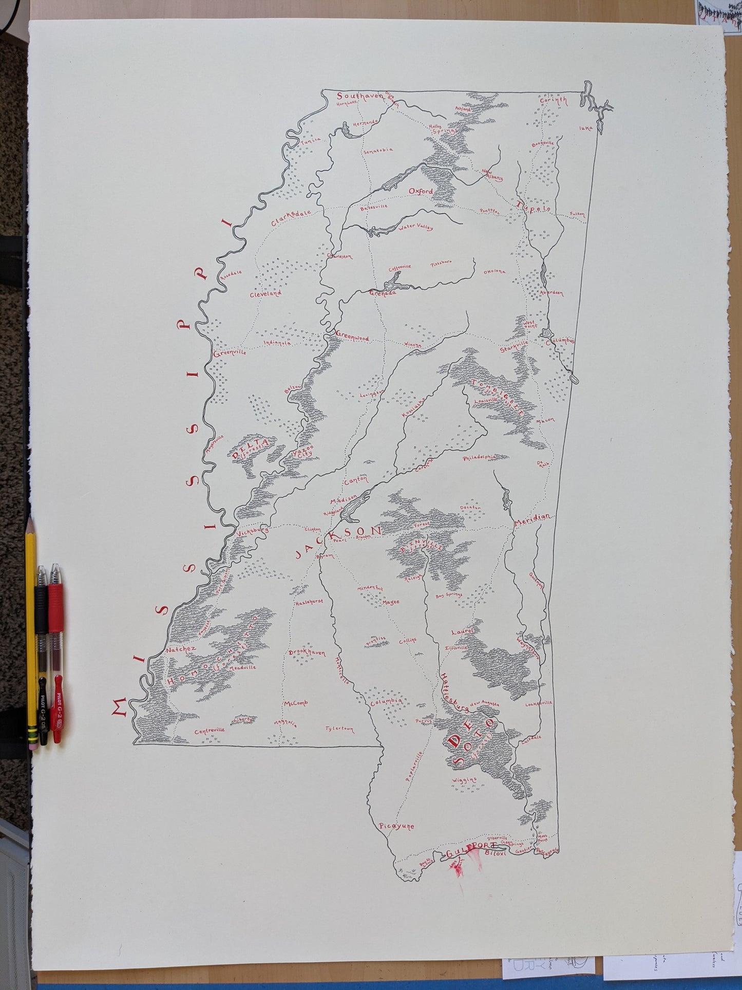 Mississippi Map
