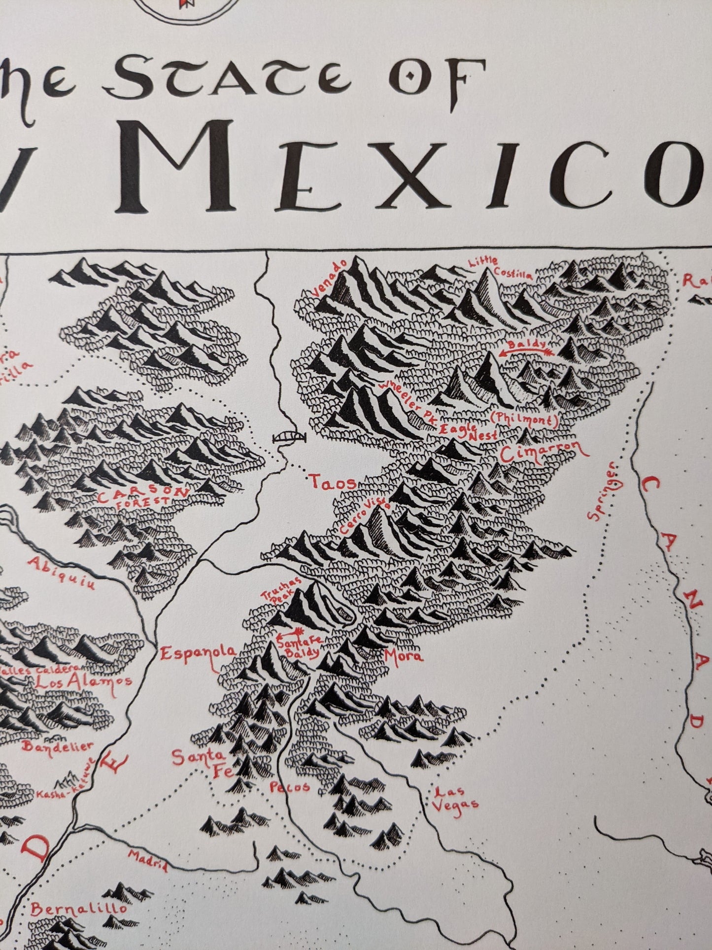 New Mexico Map