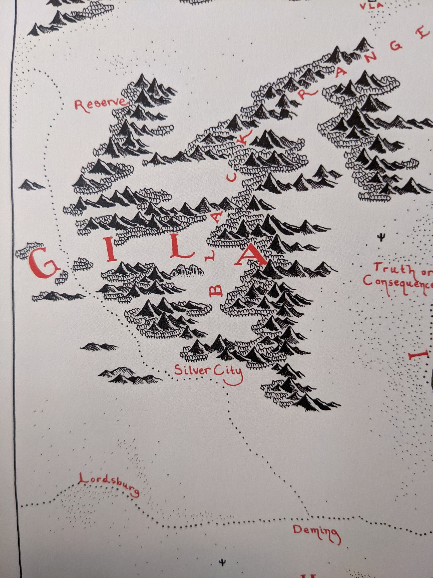 New Mexico Map