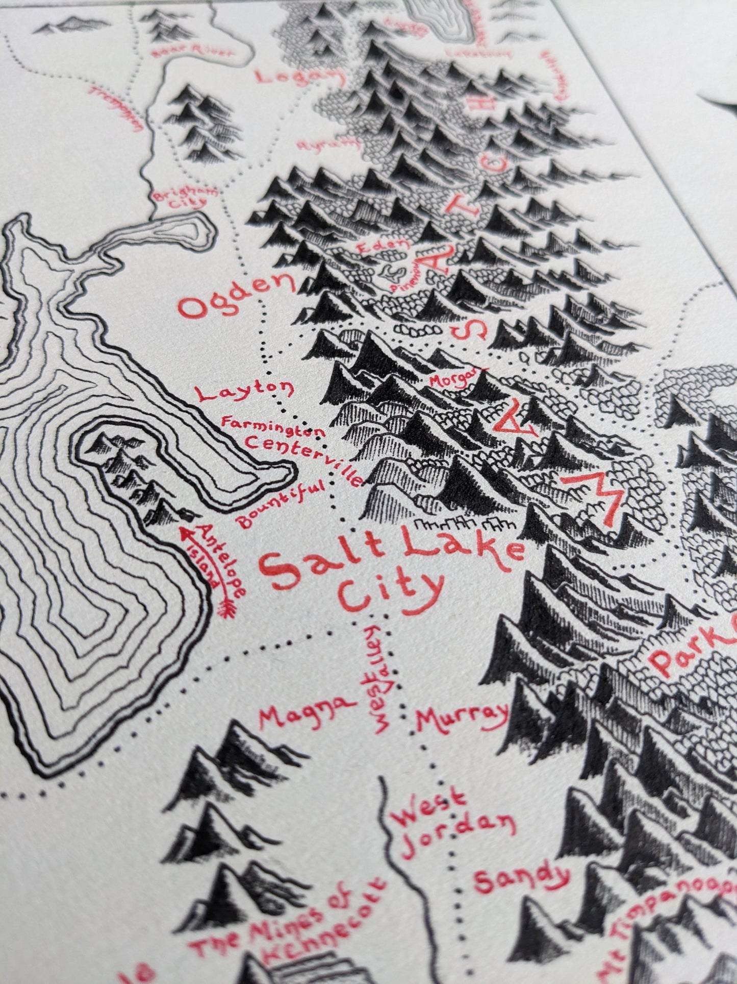 Utah Map (New Updated Version)