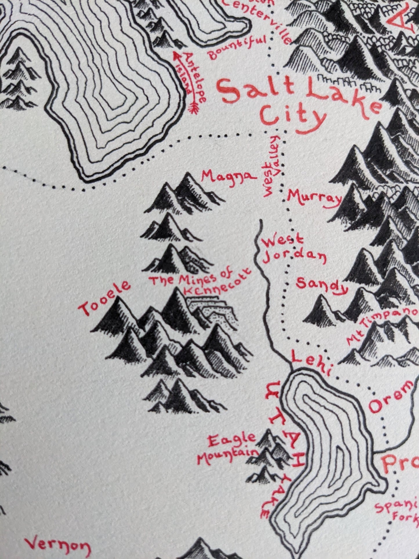 Utah Map (New Updated Version)