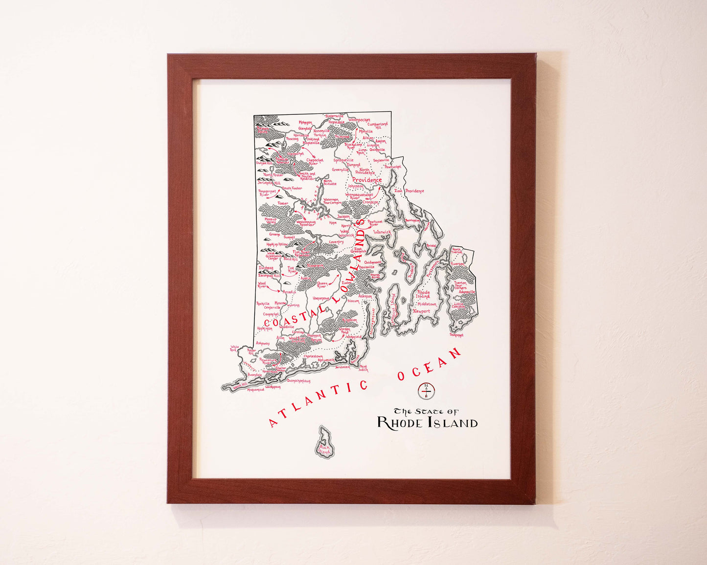 Rhode Island Map