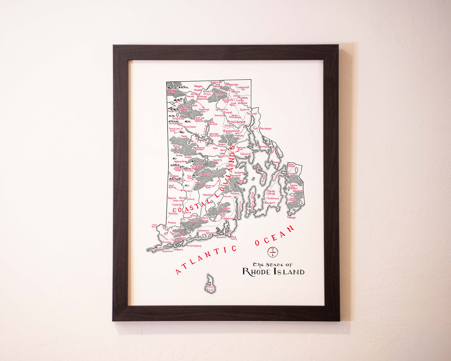Rhode Island Map
