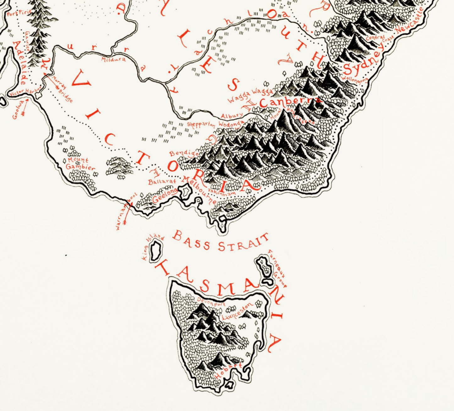 Australia Map