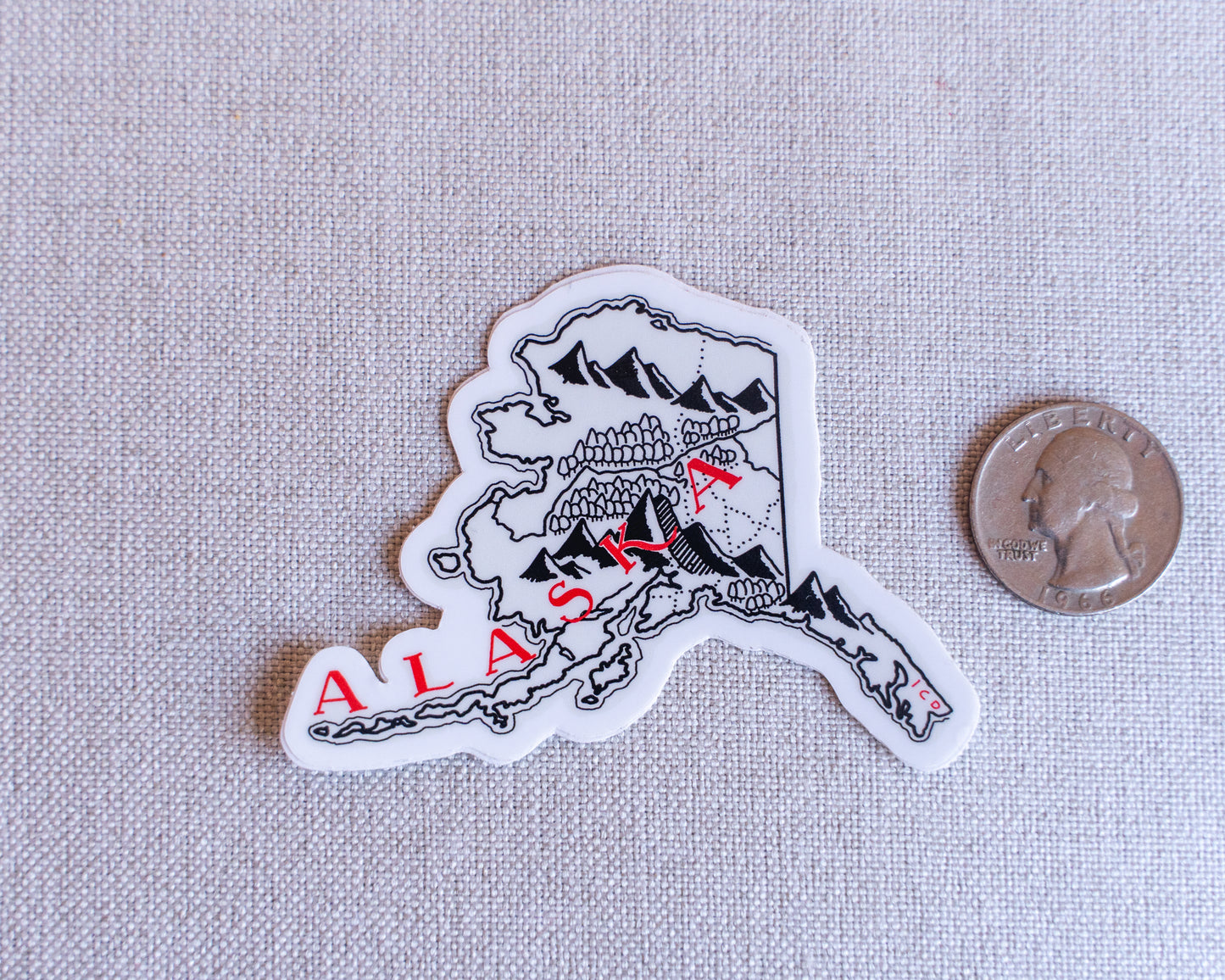 Alaska Sticker 4-Pack
