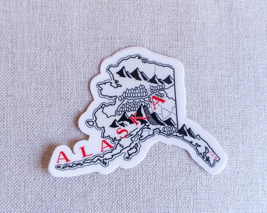 Alaska Sticker 4-Pack