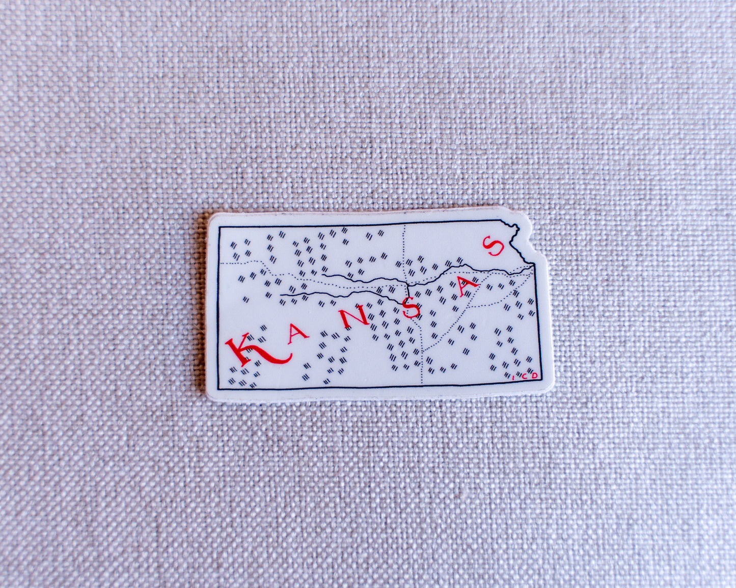 Kansas Sticker 4-Pack