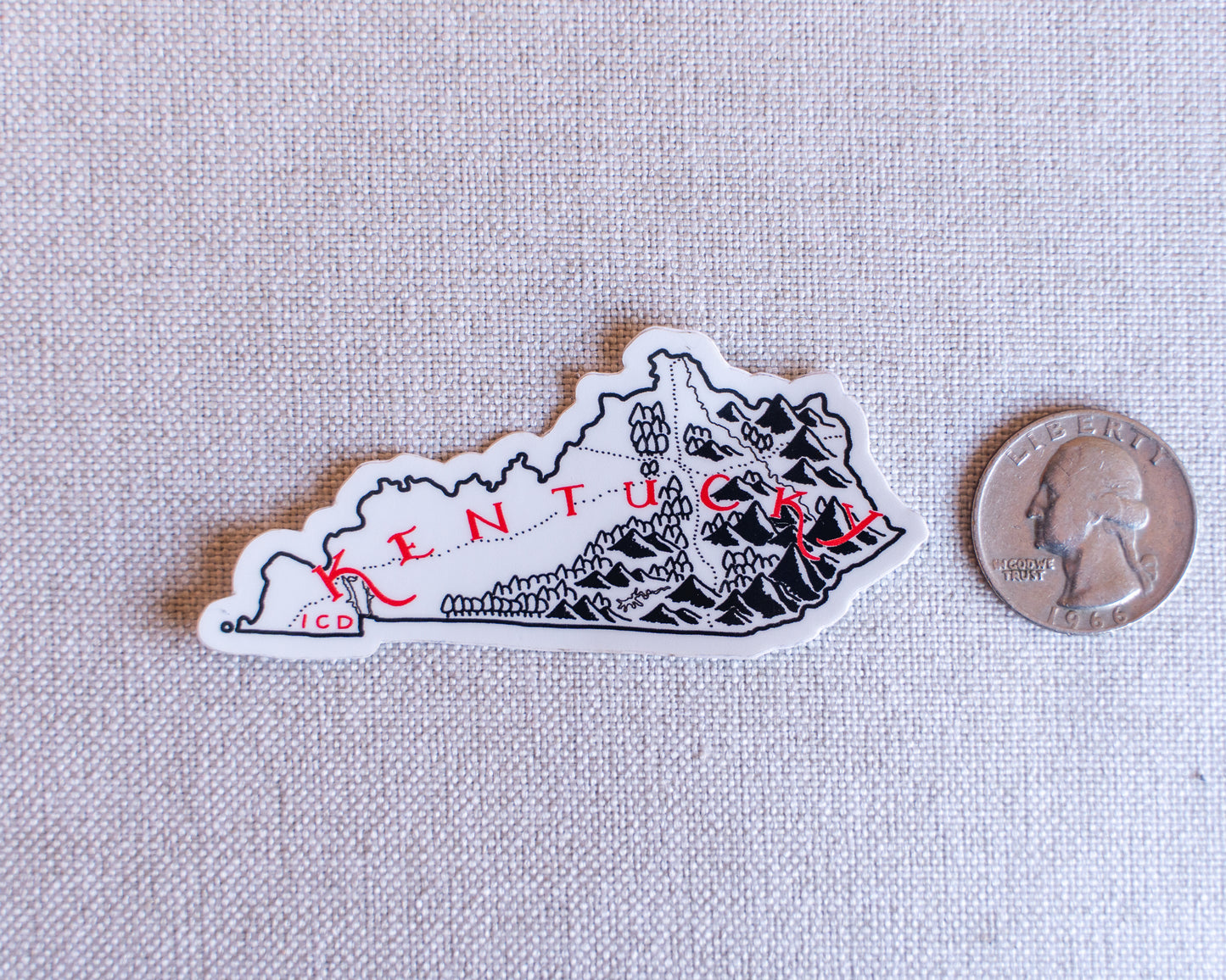 Kentucky Sticker 4-Pack