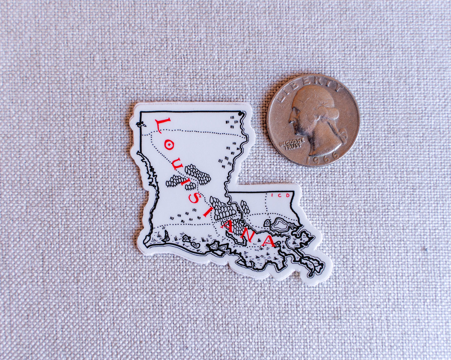 Louisiana Sticker 4-Pack