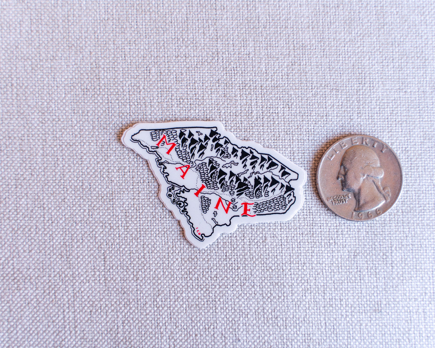 Maine Sticker 4-Pack