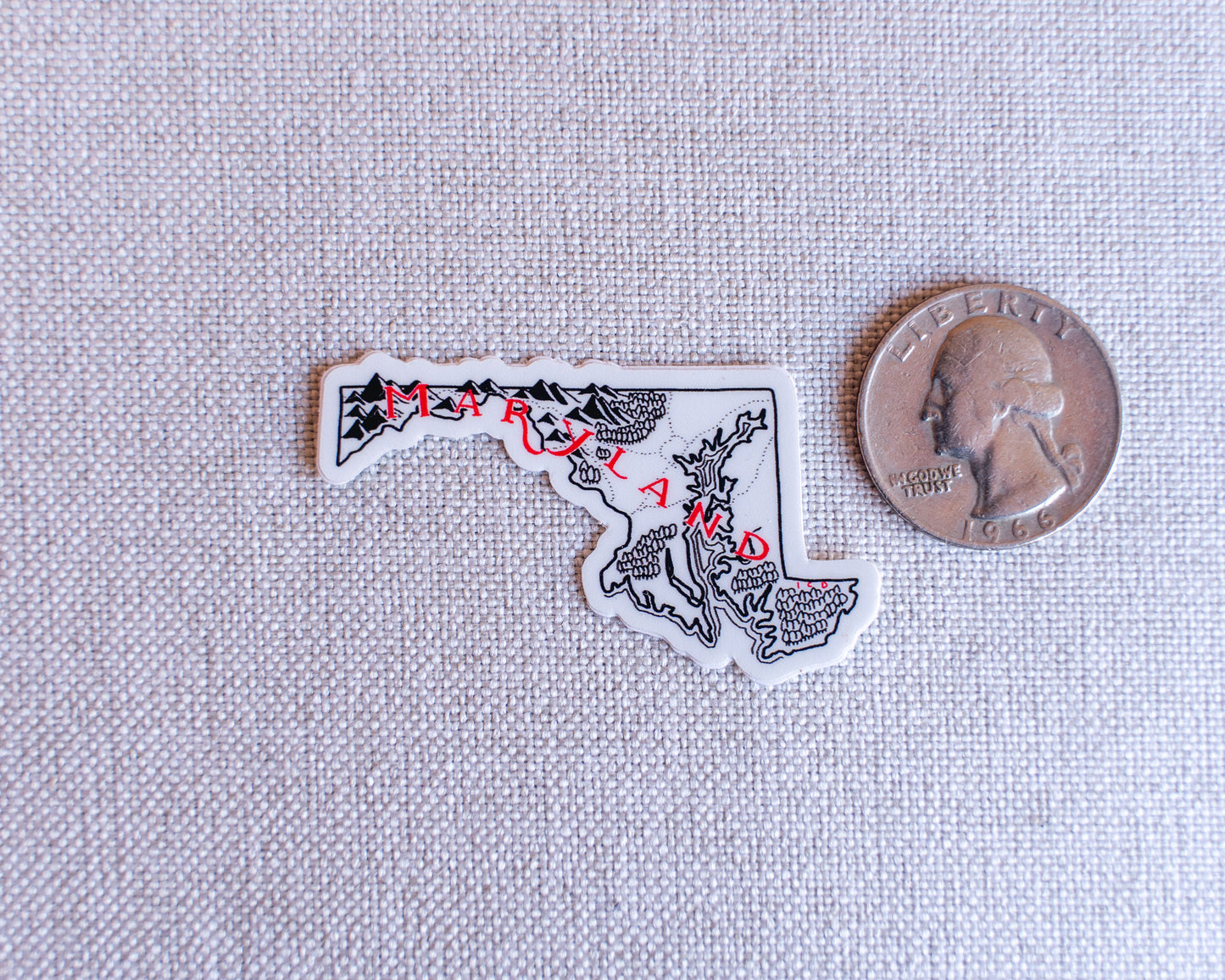 Maryland Sticker 4-Pack