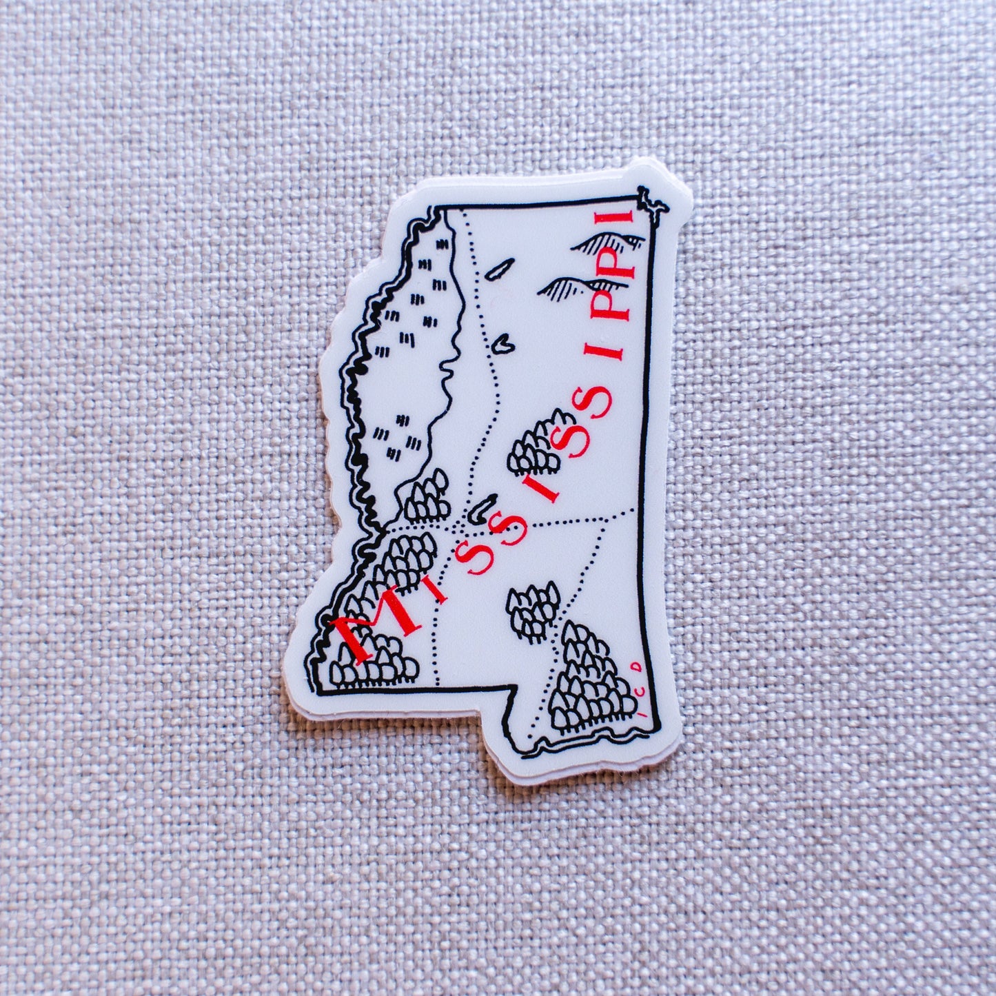 Mississippi Sticker 4-Pack