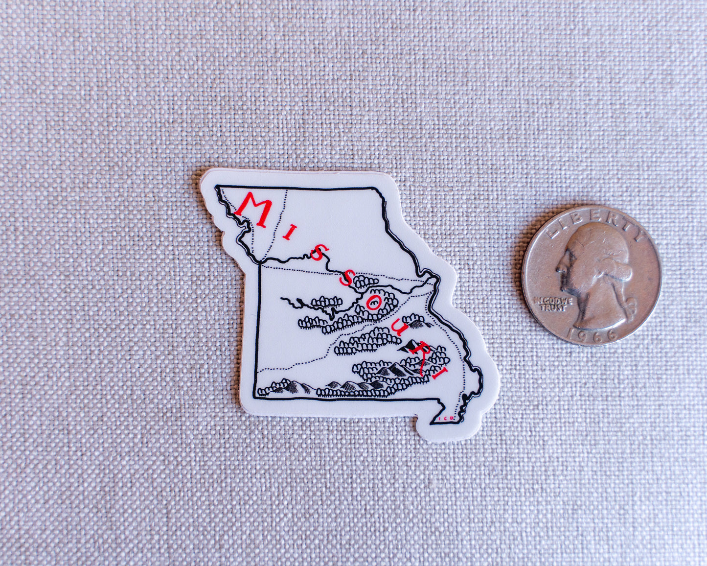 Missouri Sticker 4-Pack