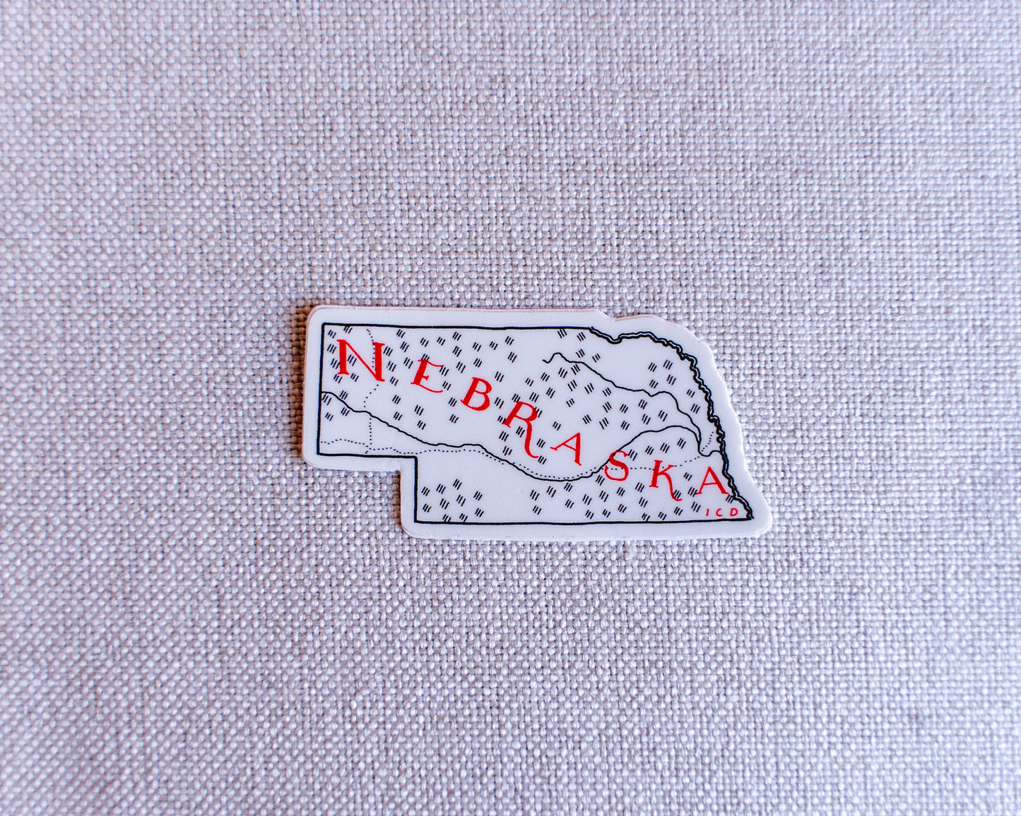 Nebraska Sticker 4-Pack