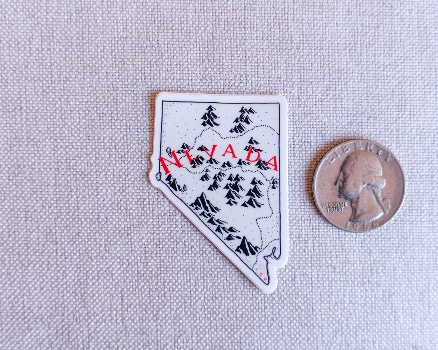 Nevada Sticker 4-Pack