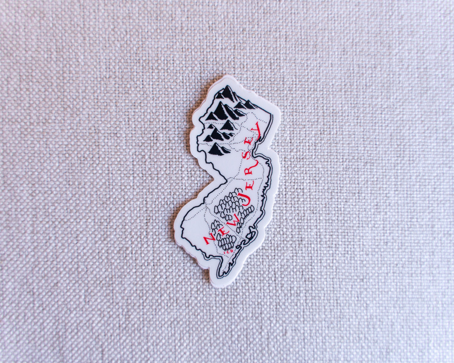 New Jersey Sticker 4-Pack