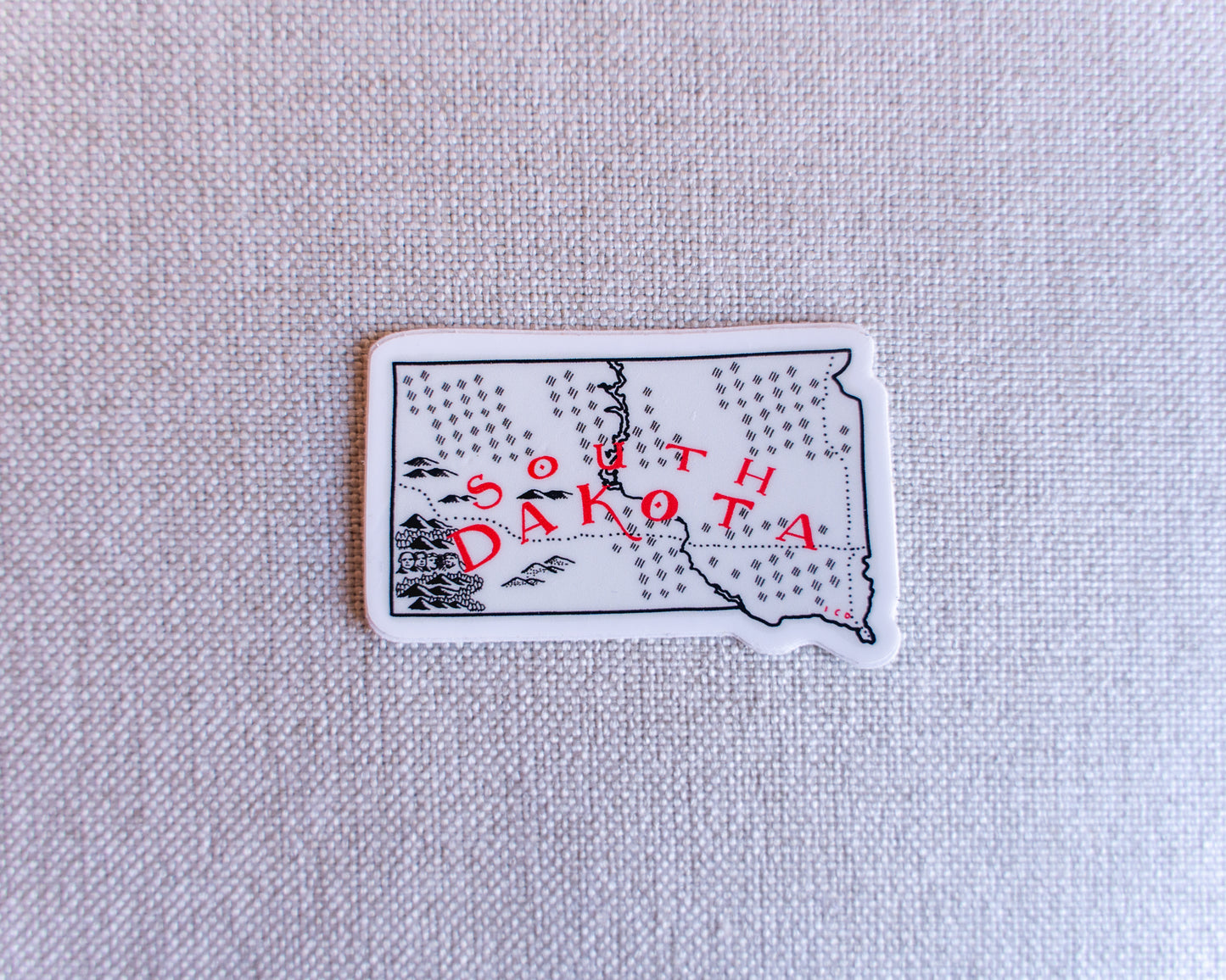 South Dakota Sticker 4-Pack