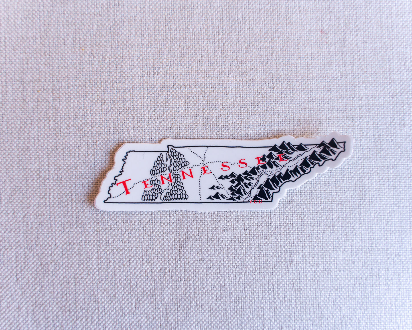 Tennessee Sticker 4-Pack