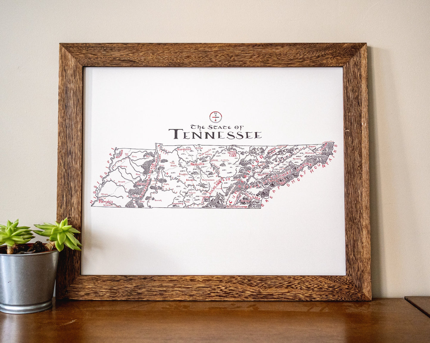 Tennessee Map