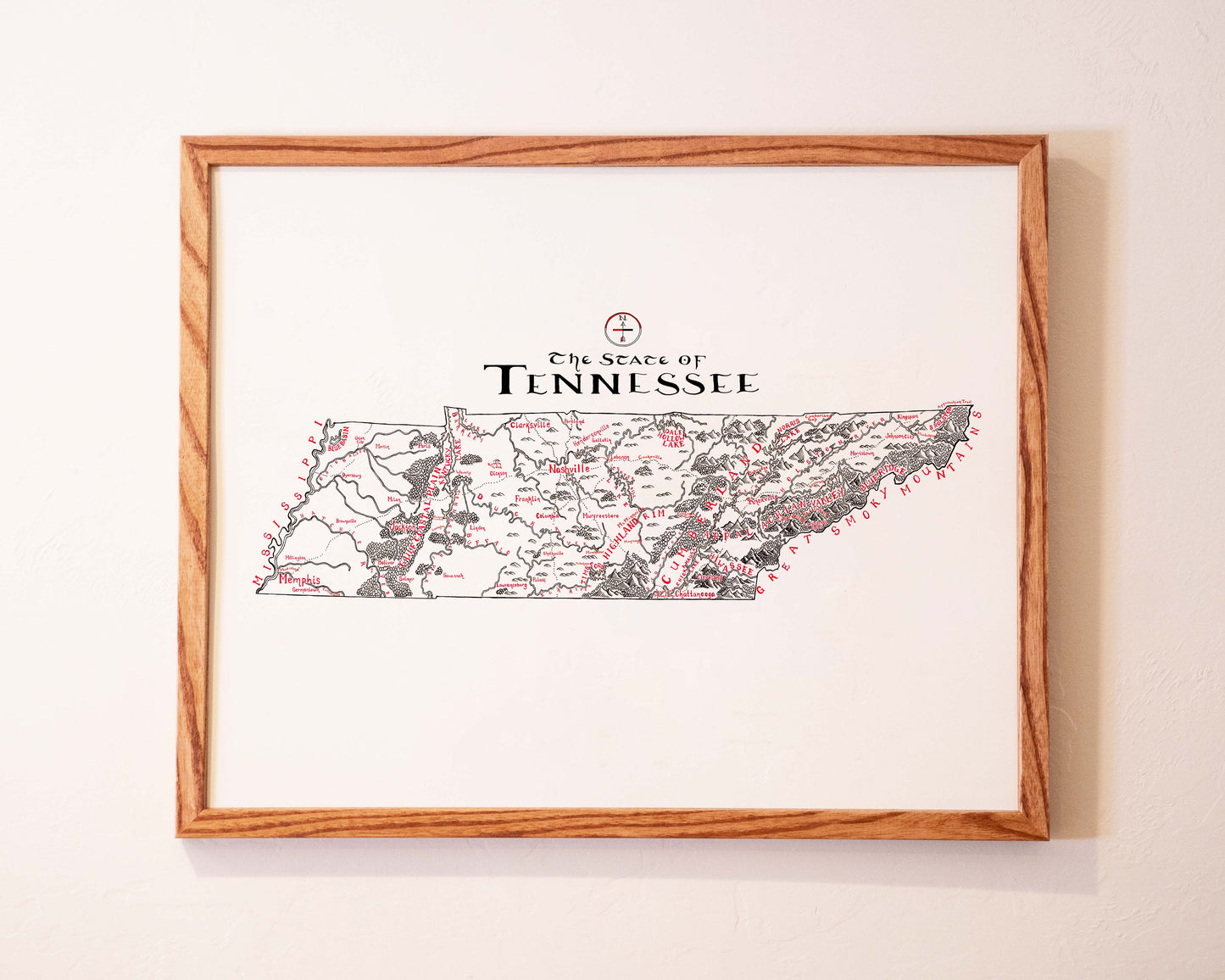 Tennessee Map