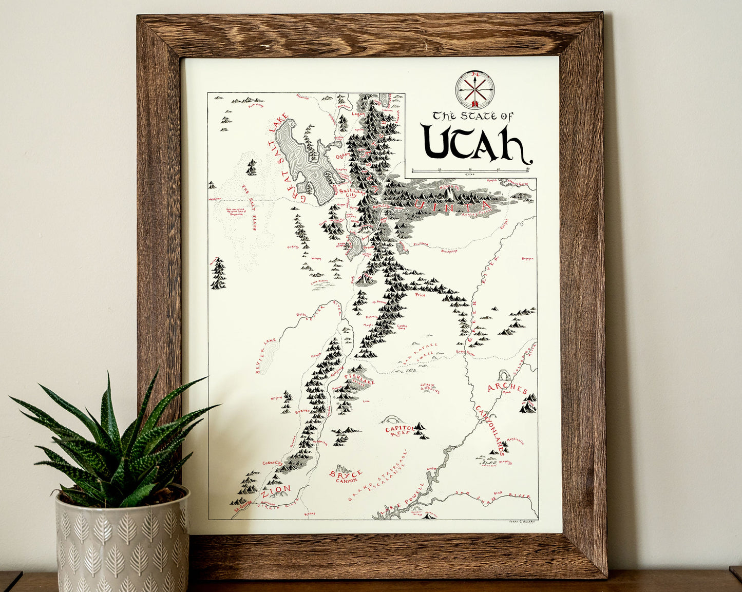 Utah Map (New Updated Version)