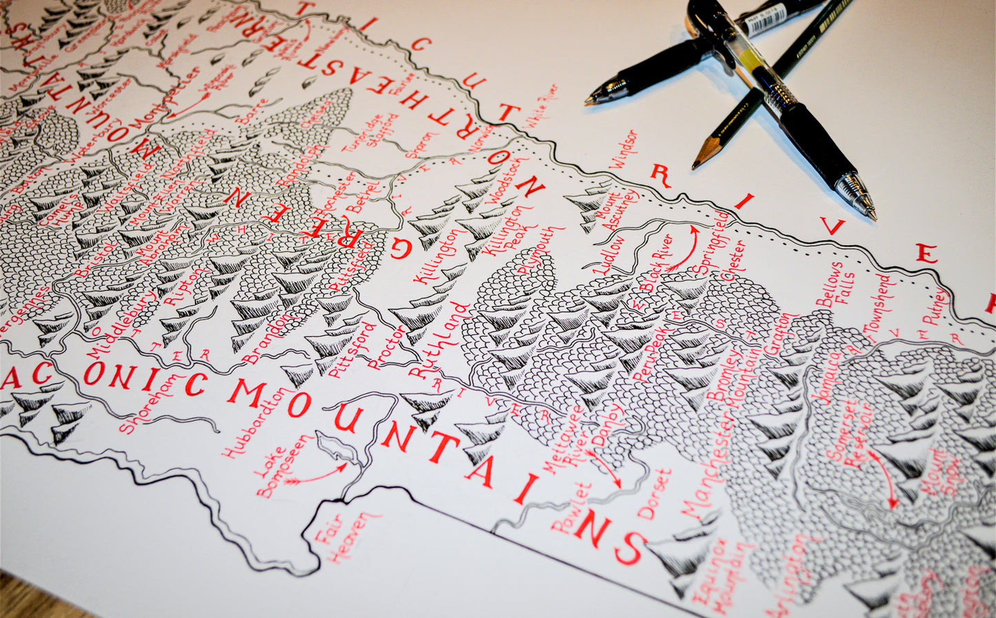 Vermont Map
