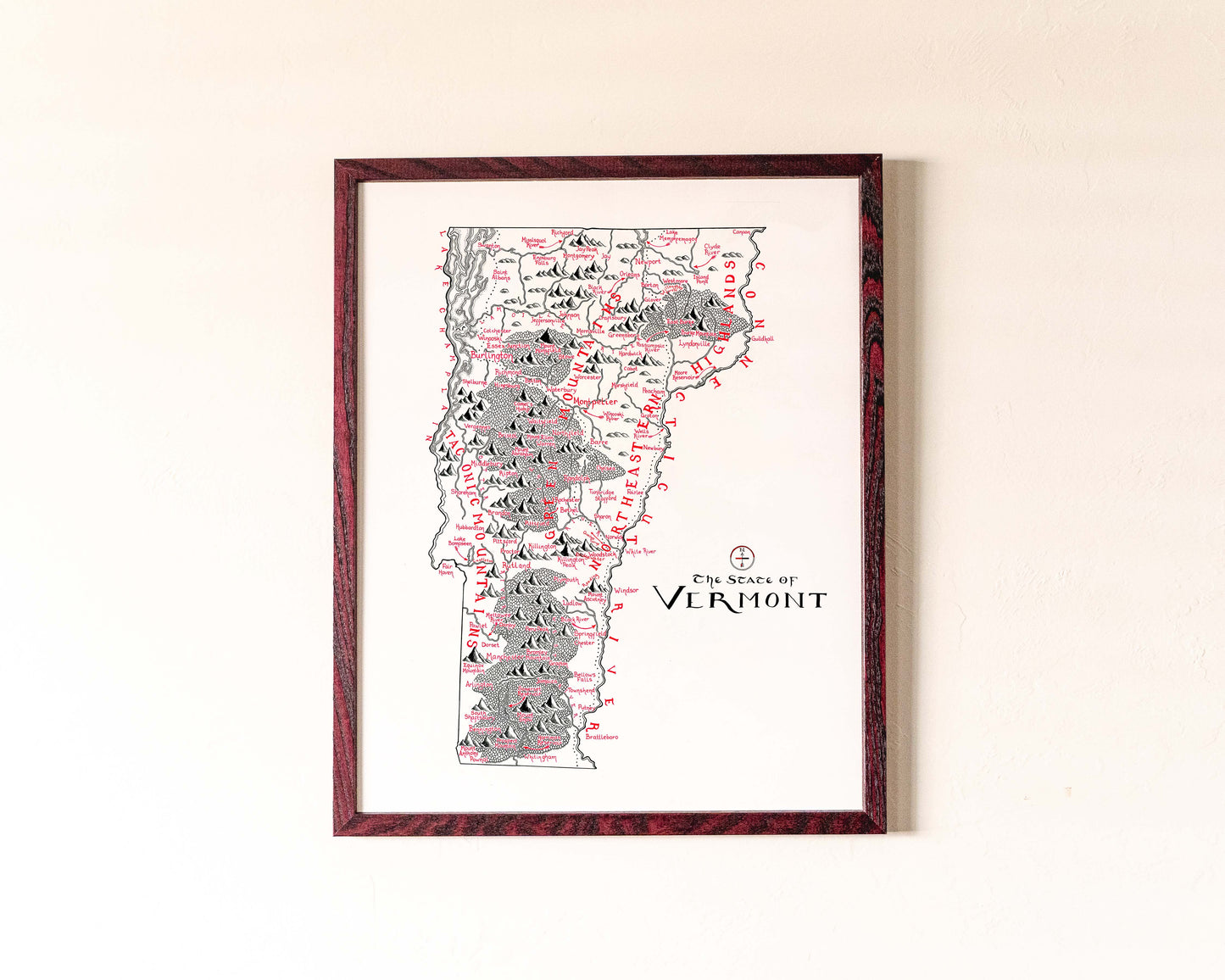 Vermont Map