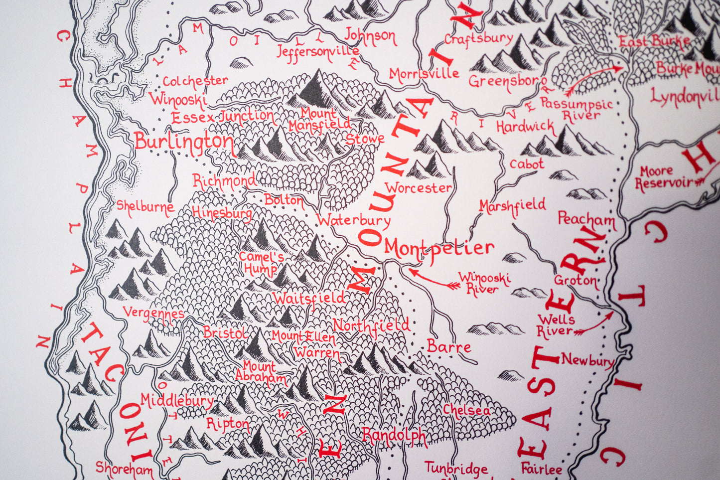 Vermont Map
