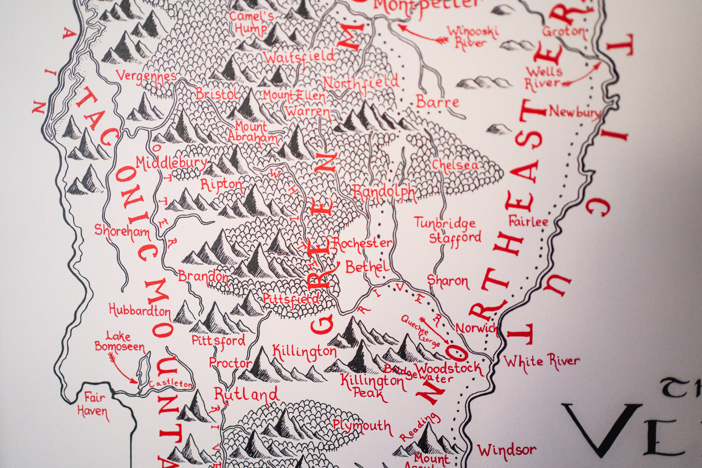 Vermont Map