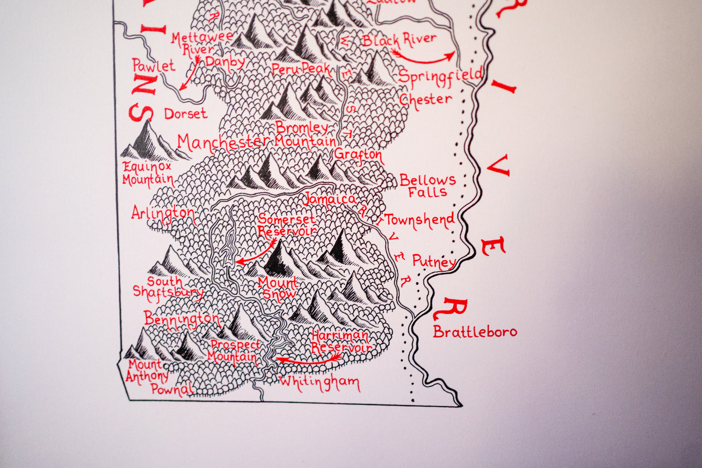 Vermont Map