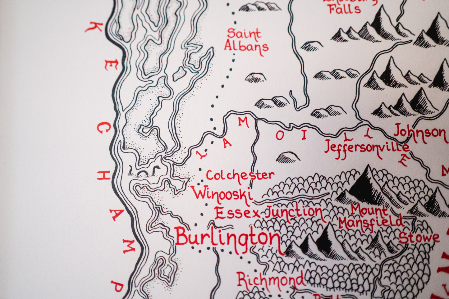 Vermont Map