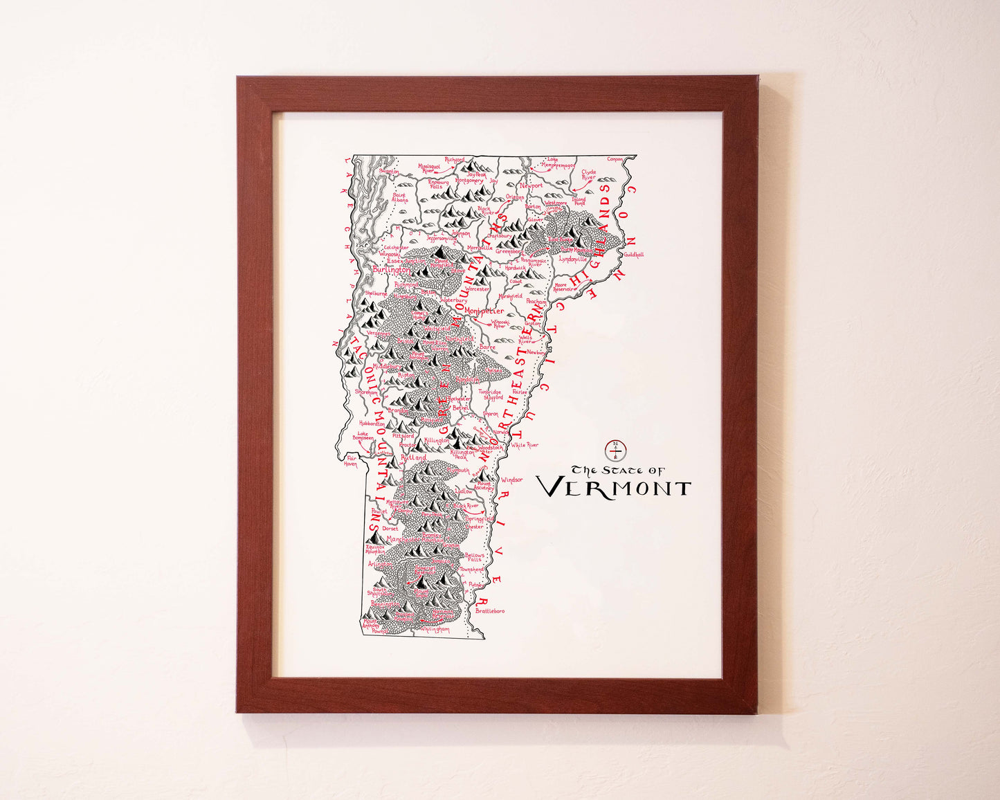 Vermont Map