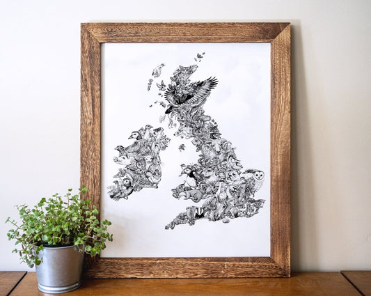 British Isles Wildlife Map