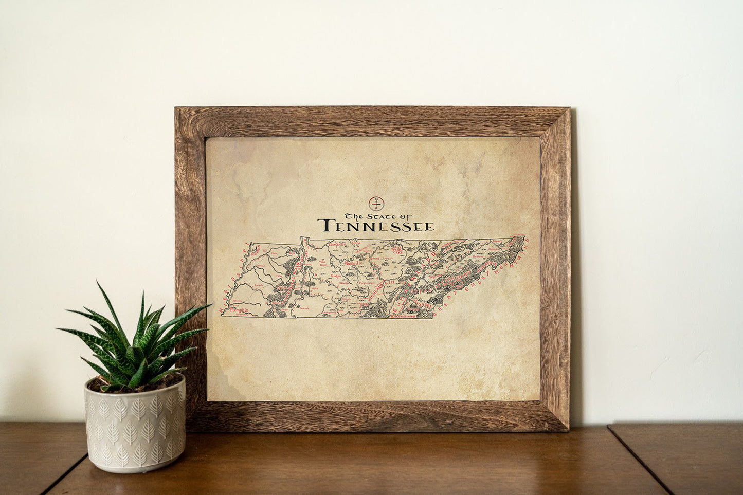 Tennessee Map