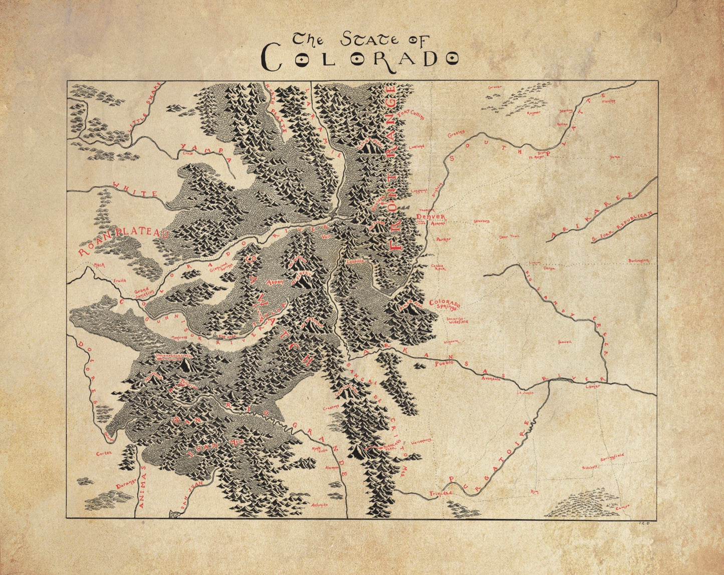 Colorado Map