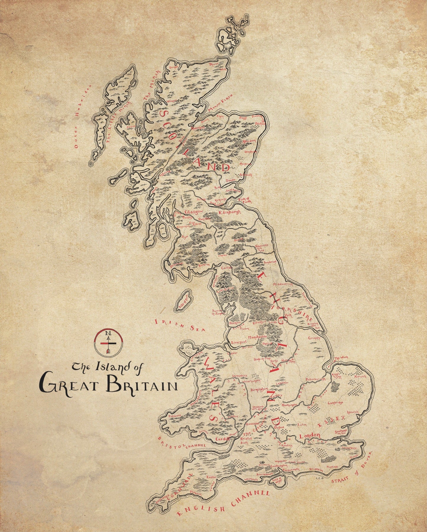 Great Britain Map