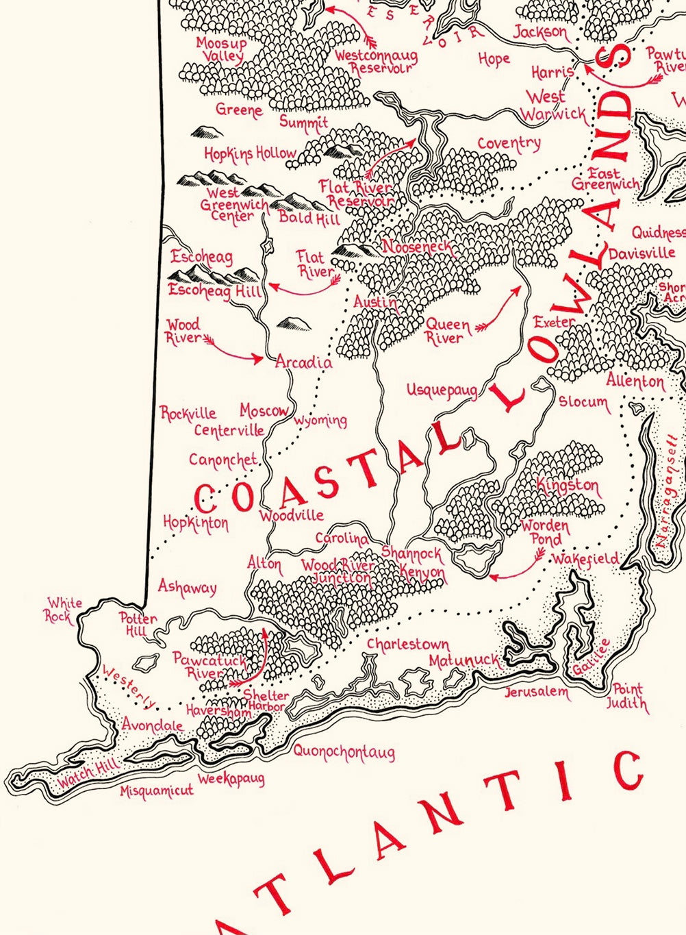 Rhode Island Map