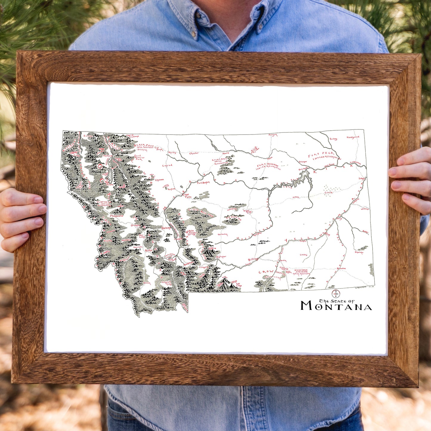Montana Map