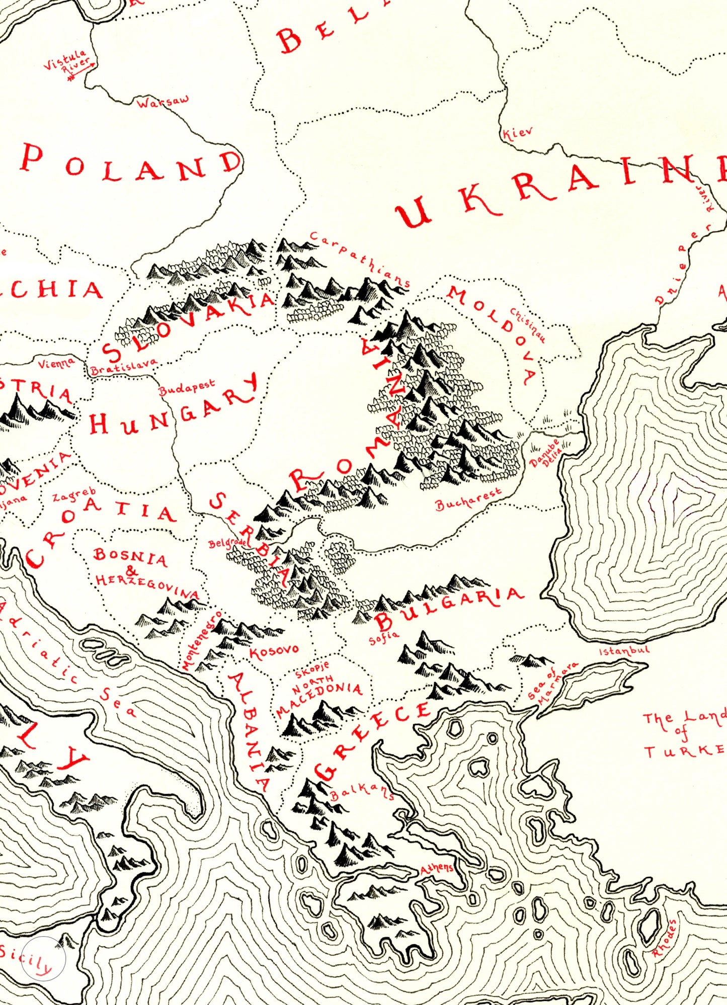 Europe Map