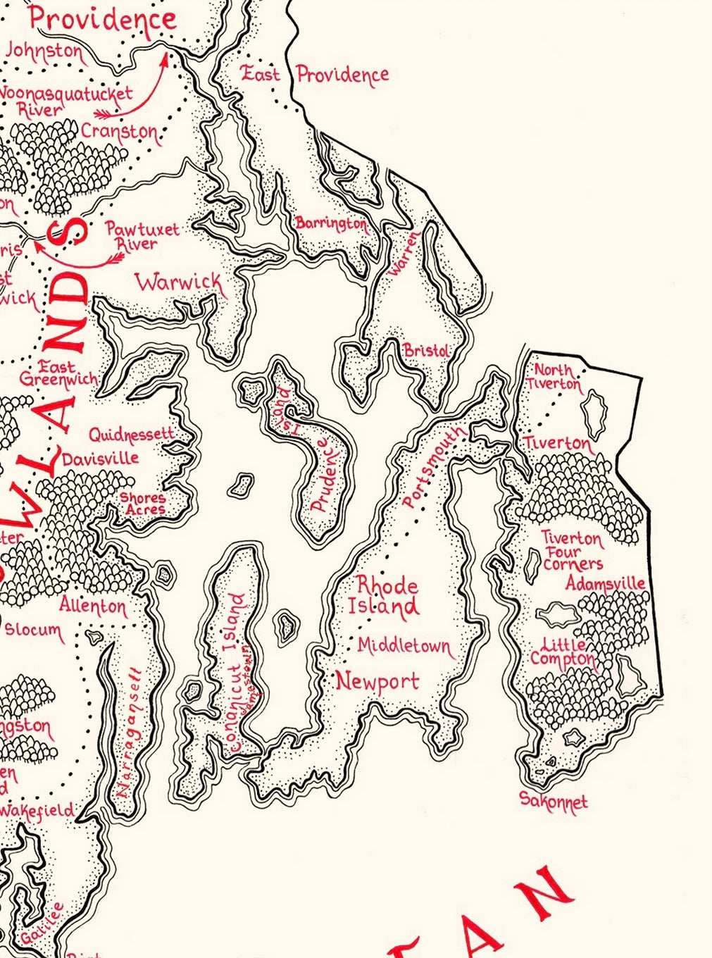 Rhode Island Map